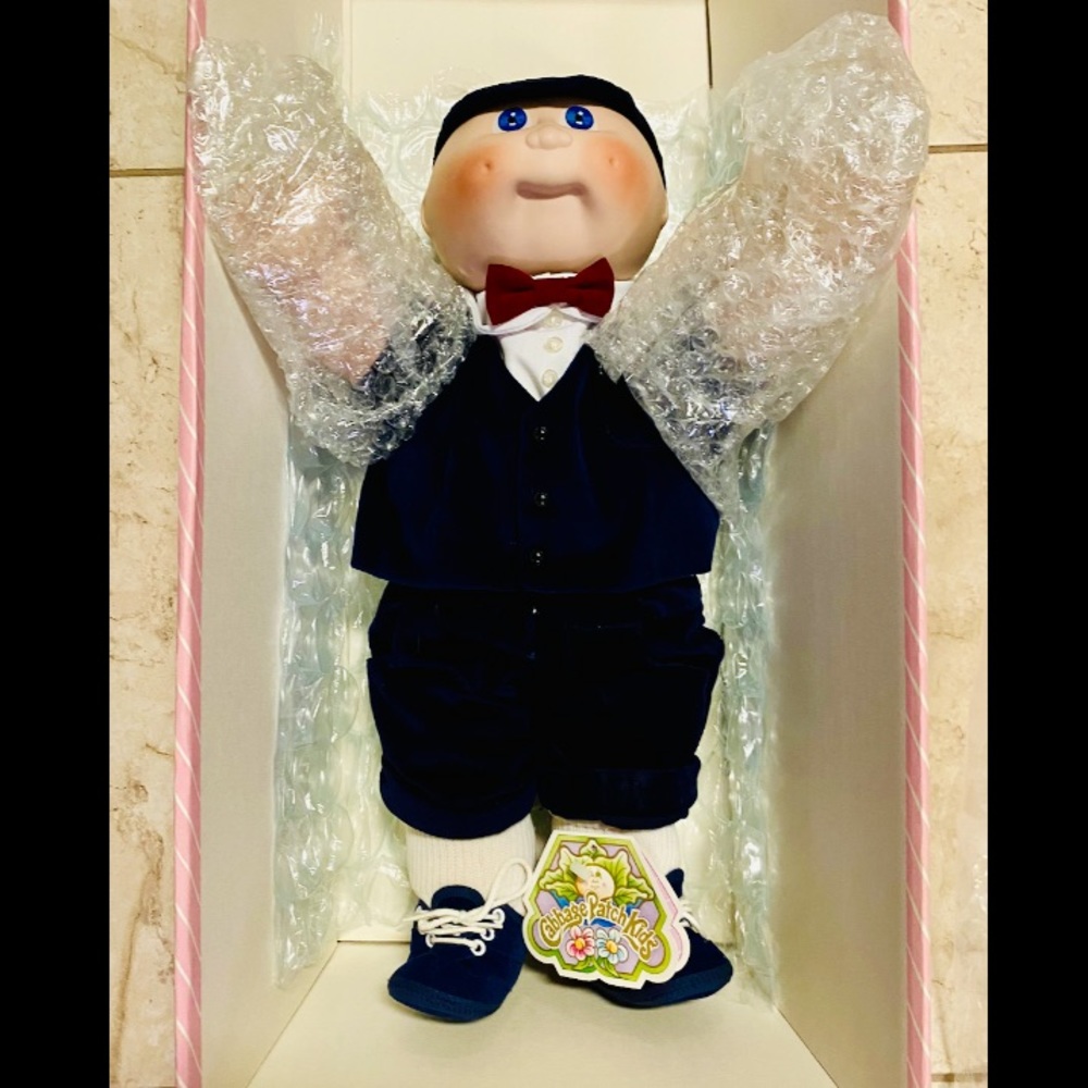 NIB Cabbage Patch Kids Porcelain Collection 16” Doll: Jeffrey Nicholas